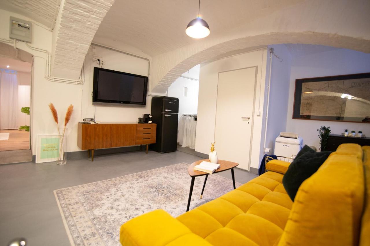 Trendy Souterrain Loft - Near City Center Wien Exteriör bild